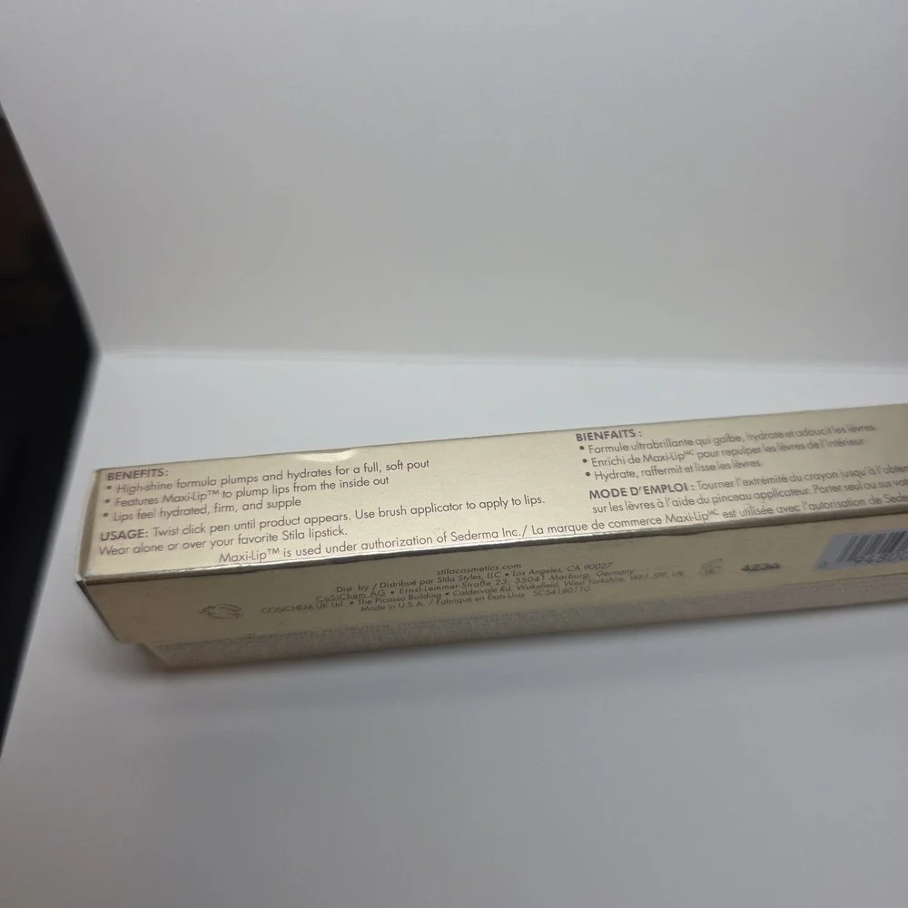 Stila Plumping Lip Glaze NIB Brown Sugar Set Of 2